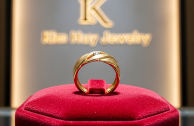 Nhẫn Vàng Cưới 24K Tinh Tế Và Sang Trọng Tại Tiệm Vàng Kim Huy