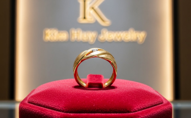 Nhẫn Vàng Cưới 24K Tinh Tế Và Sang Trọng Tại Tiệm Vàng Kim Huy