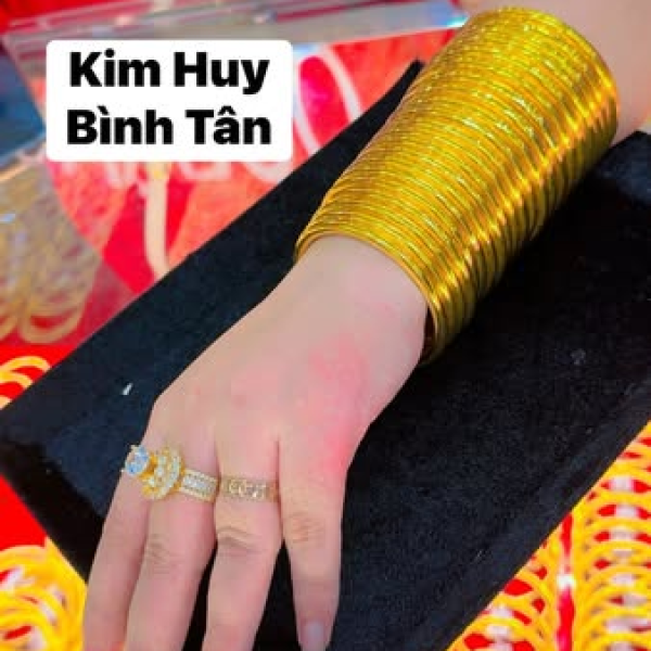 Vòng trơn - vàng 980